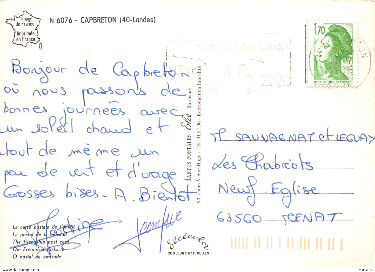 40-CAPBRETON-N°4178-C/0105 - Capbreton