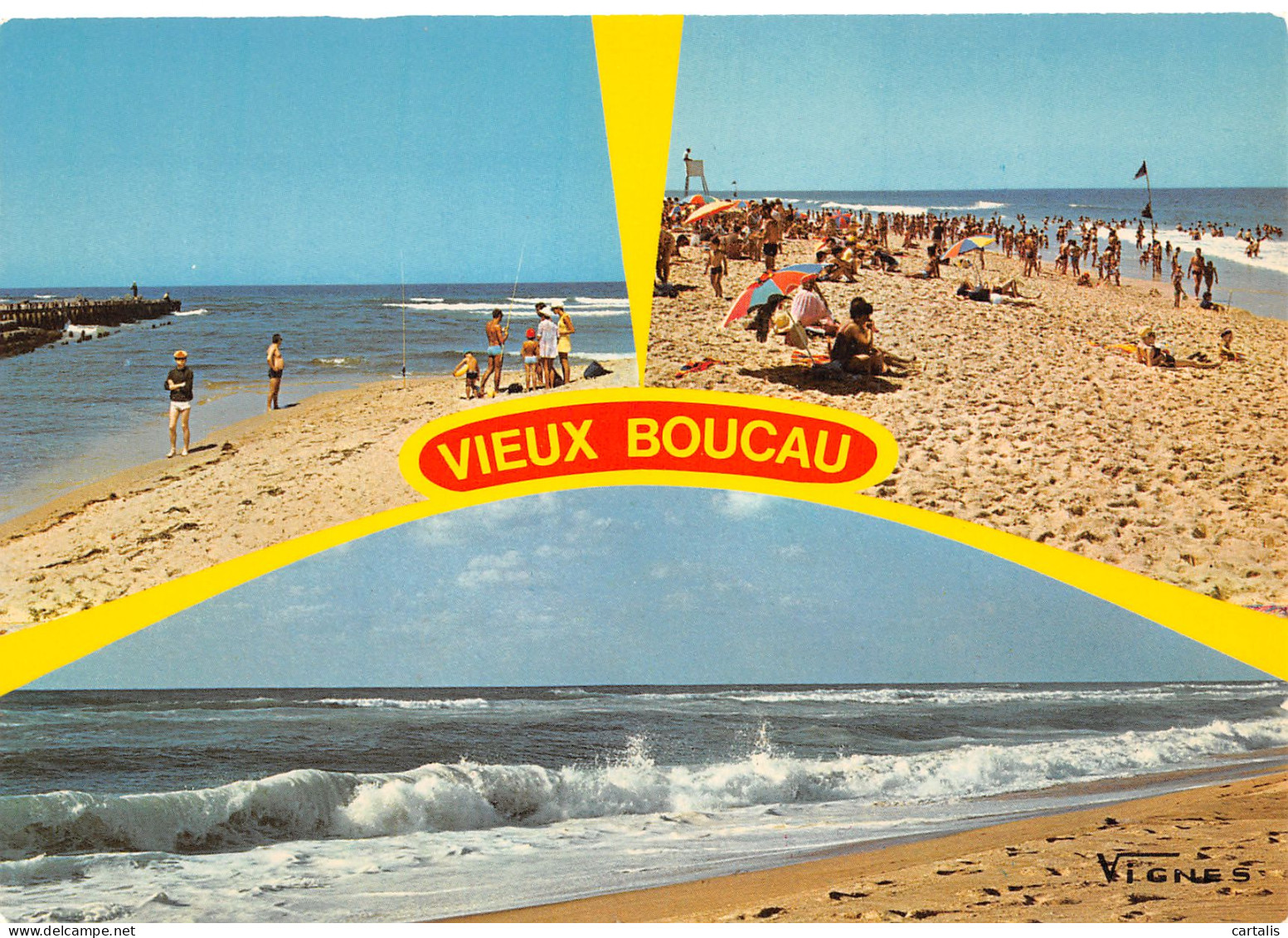 40-VIEUX BOUCAU-N°4178-C/0045 - Vieux Boucau