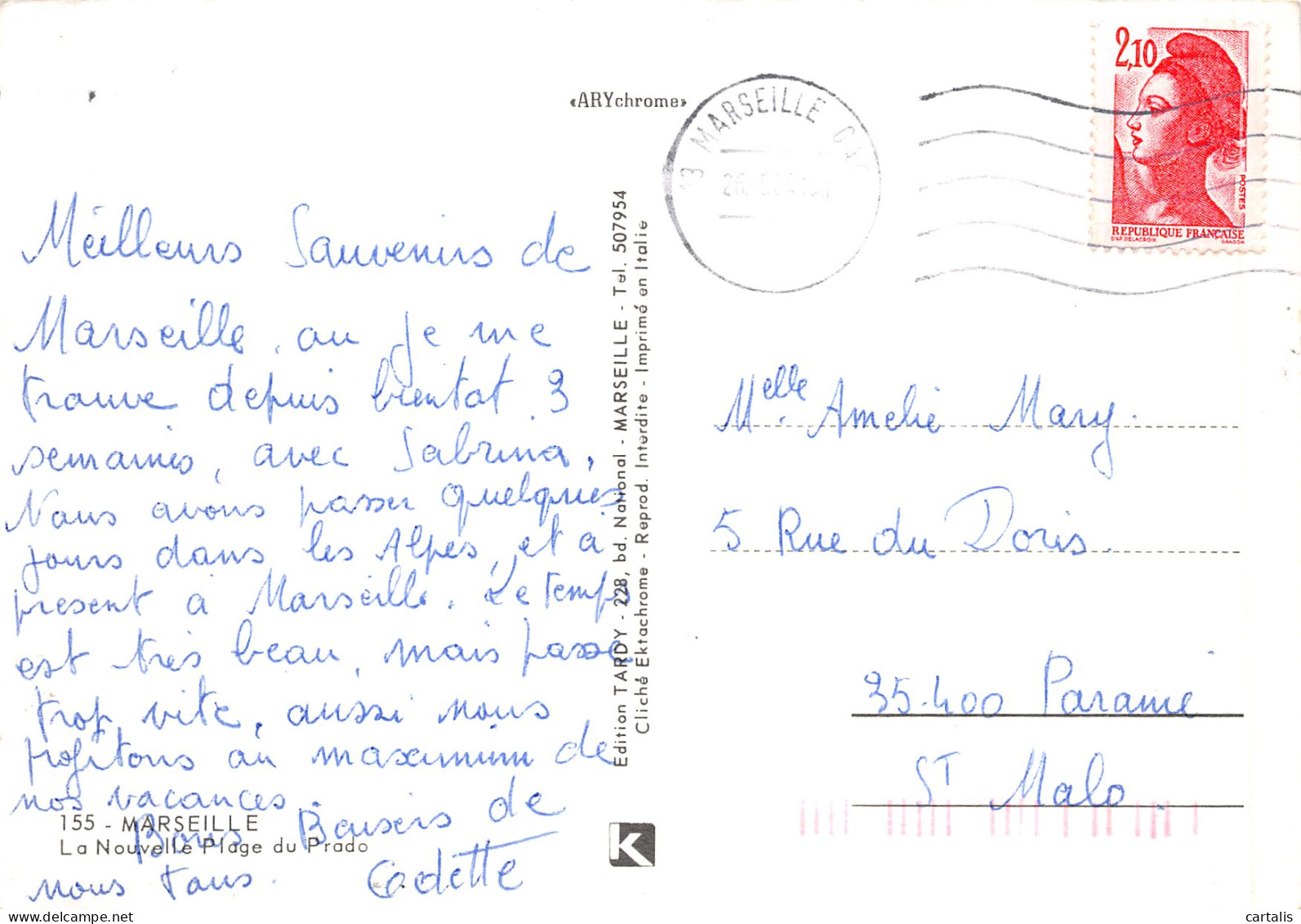 13-MARSEILLE-N°4178-B/0313 - Unclassified