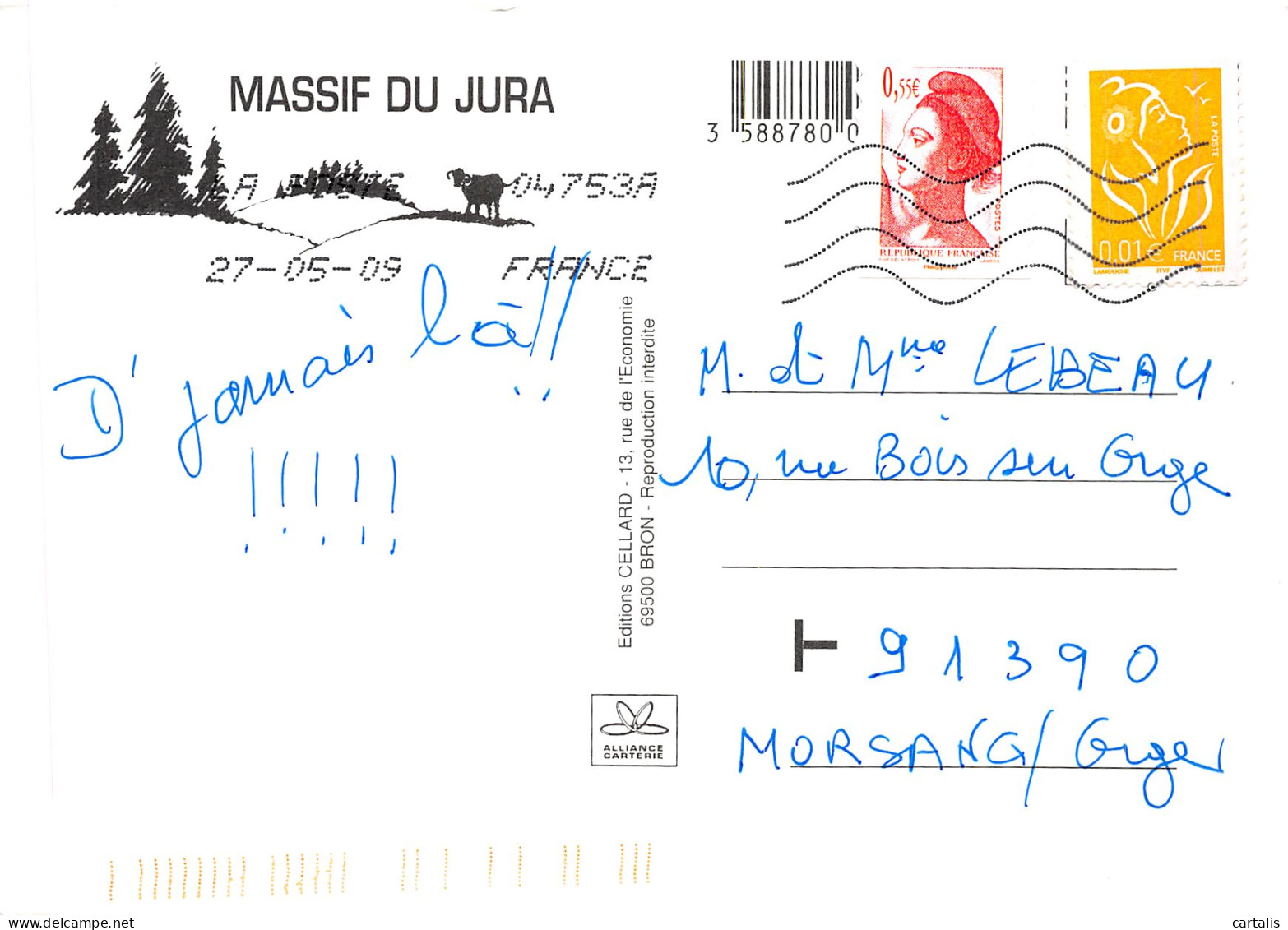 39-JURA CASCADES-N°4178-B/0285 - Autres & Non Classés