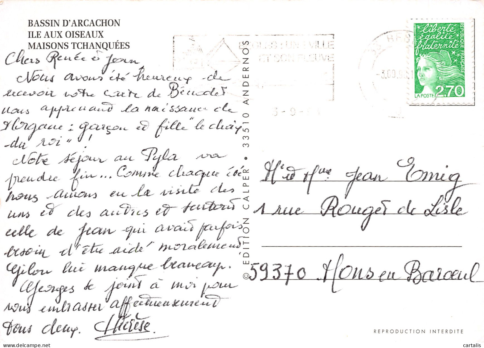 33-BASSIN D ARCACHON-N°4178-B/0157 - Andere & Zonder Classificatie