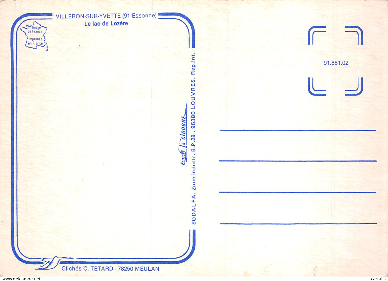 91-VILLEBON SUR YVETTE-N°4178-B/0121 - Andere & Zonder Classificatie