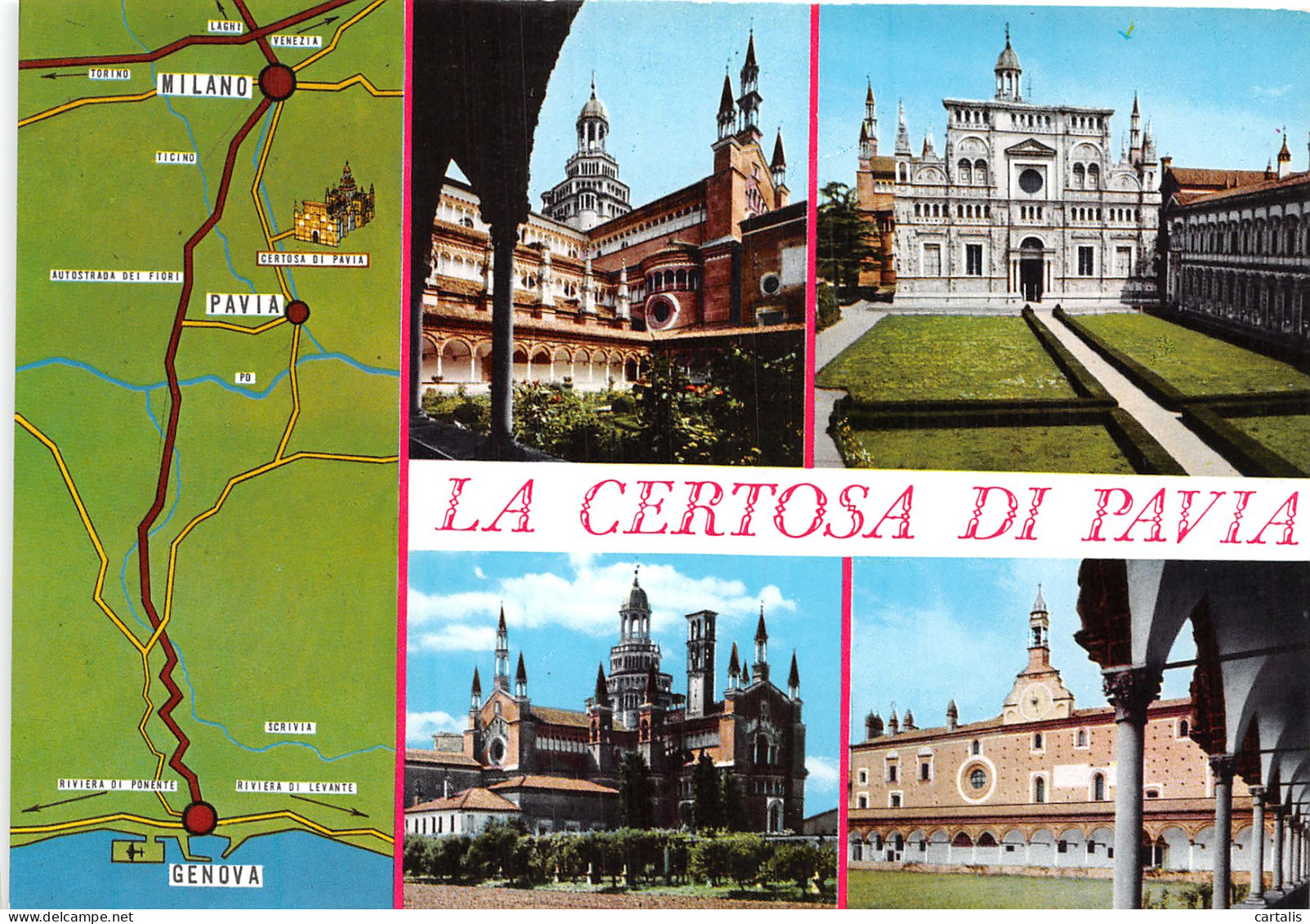 ITA-ITALIE LA CERTOSA DI PAVIA-N°4178-B/0089 - Sonstige & Ohne Zuordnung