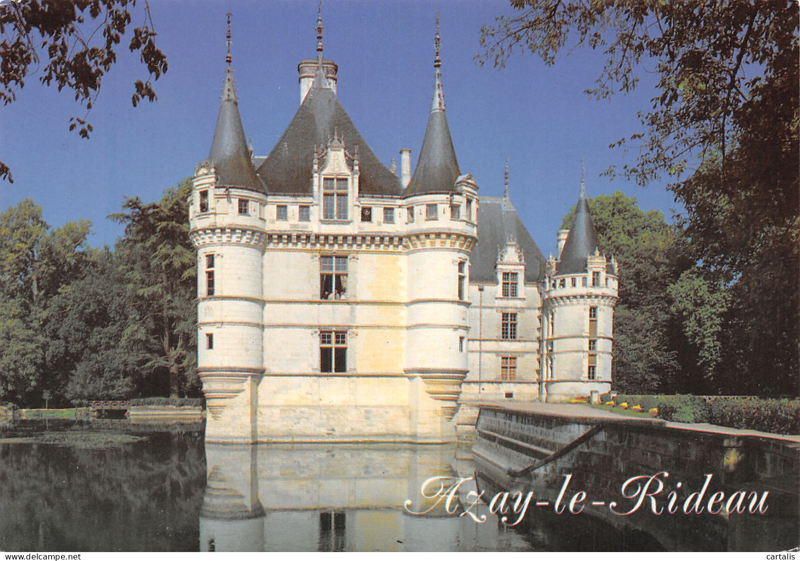 37-AZAY LE RIDEAU LE CHATEAU-N°4178-B/0053 - Azay-le-Rideau