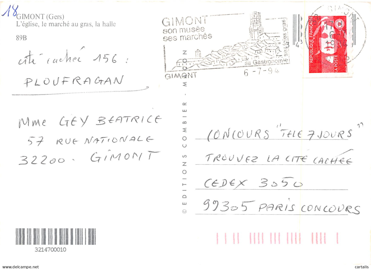 32-GIMONT-N°4178-A/0353 - Other & Unclassified