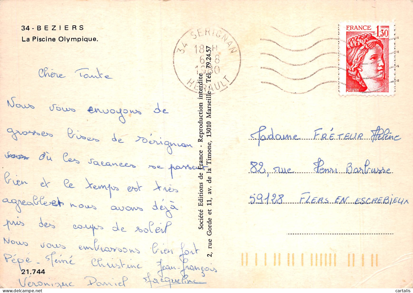 34-BEZIERS-N°4178-A/0301 - Beziers