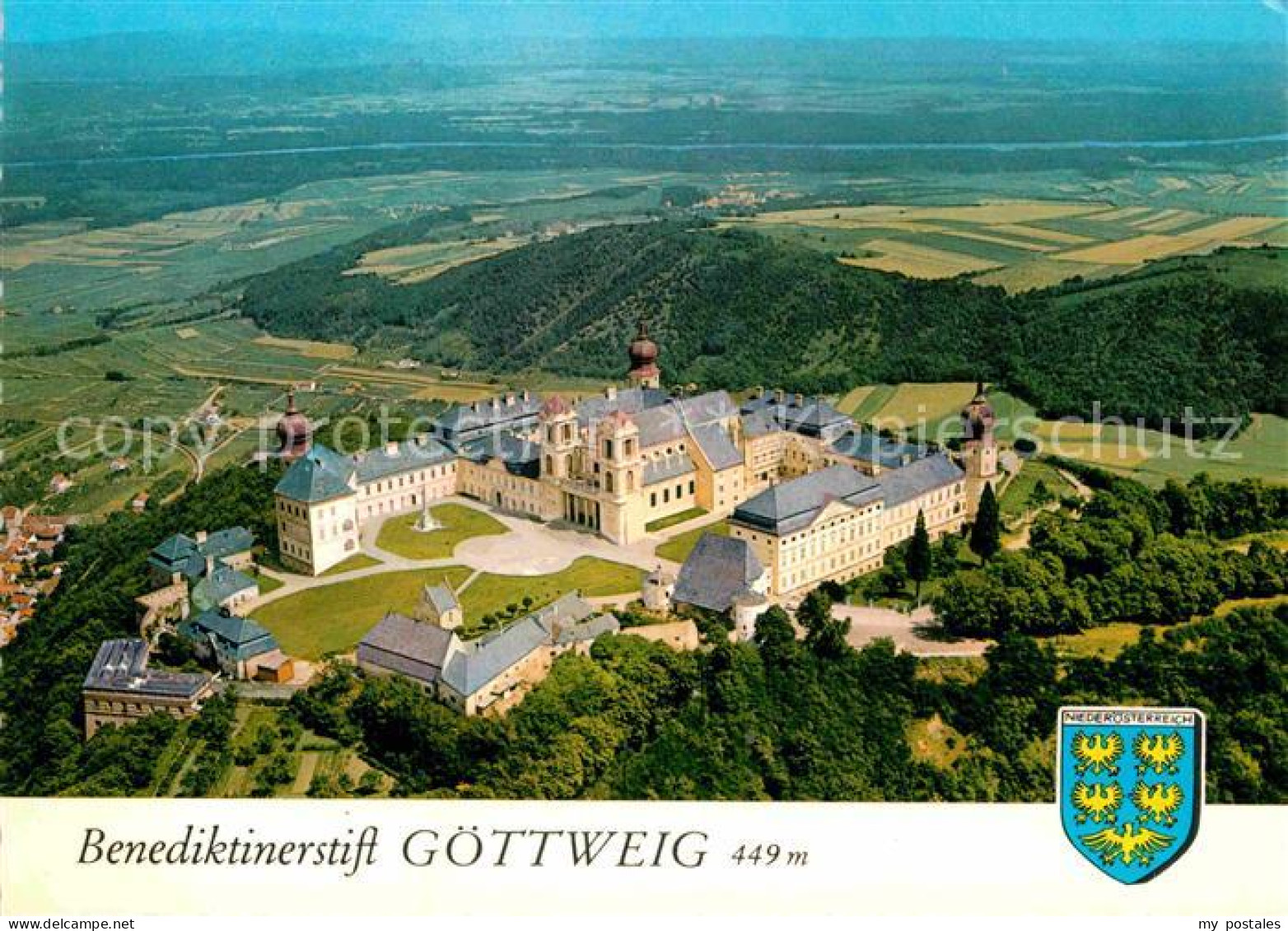 72796269 Furth Goettweig Stift Goettweig Fliegeraufnahme Furth Bei Goettweig - Sonstige & Ohne Zuordnung