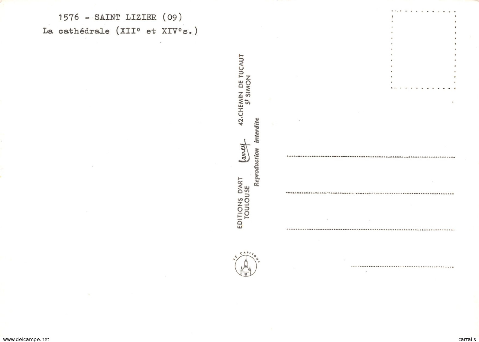 09-SAINT LIZIER-N°4179-B/0181 - Other & Unclassified