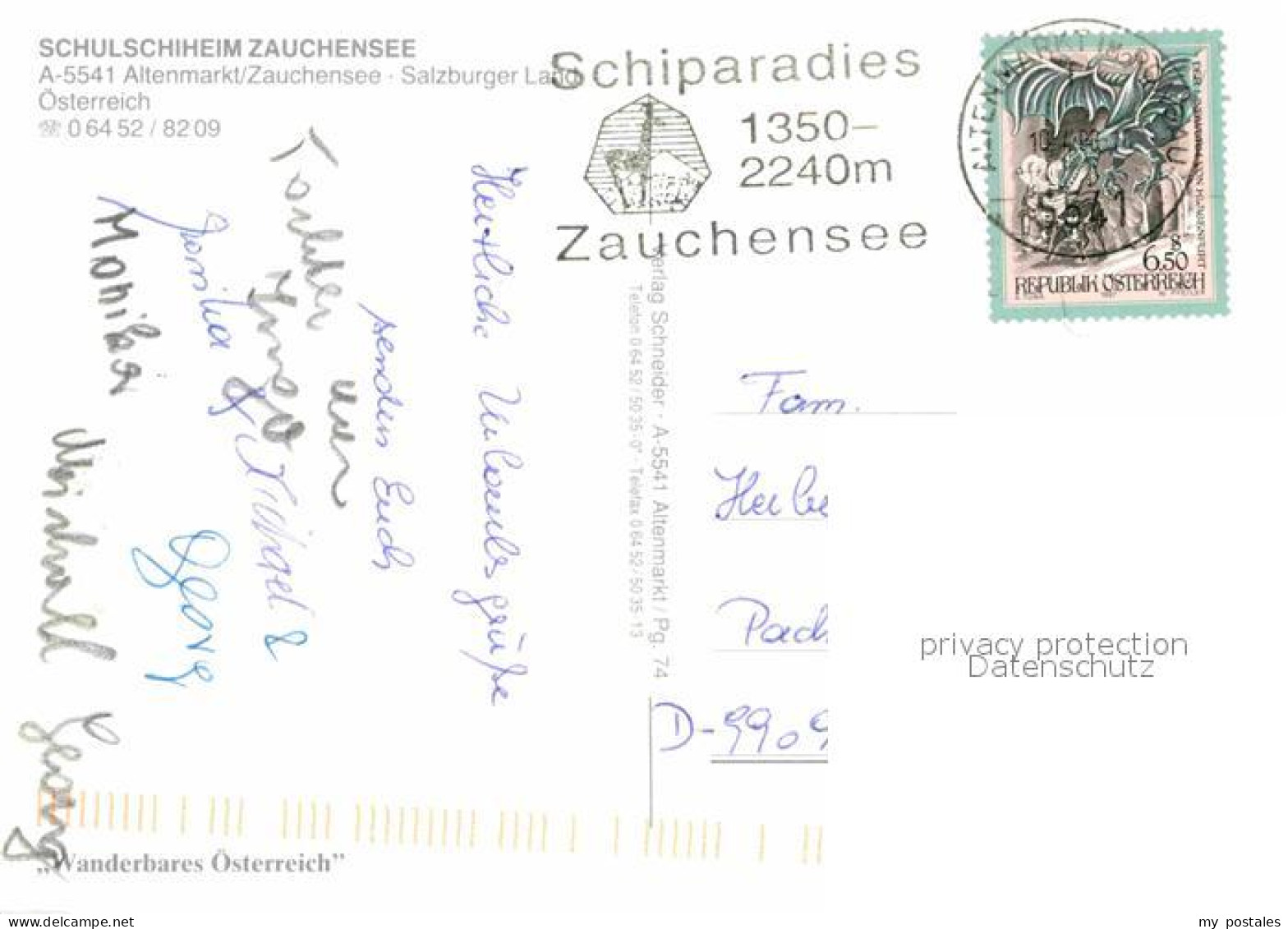 72796257 Zauchensee Schulschiheim  Zauchensee - Other & Unclassified