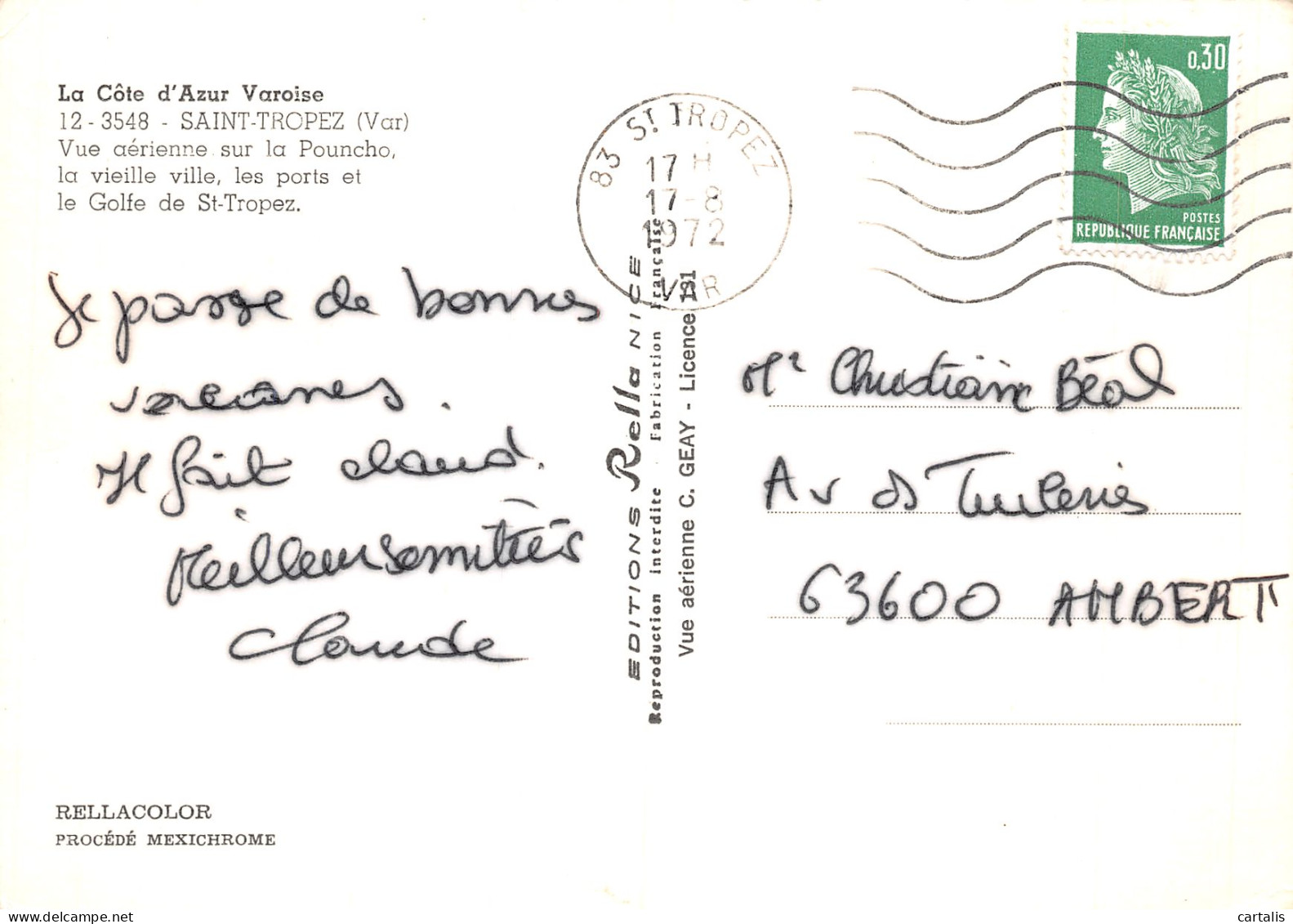 83-SAINT TROPEZ-N°4179-B/0061 - Saint-Tropez