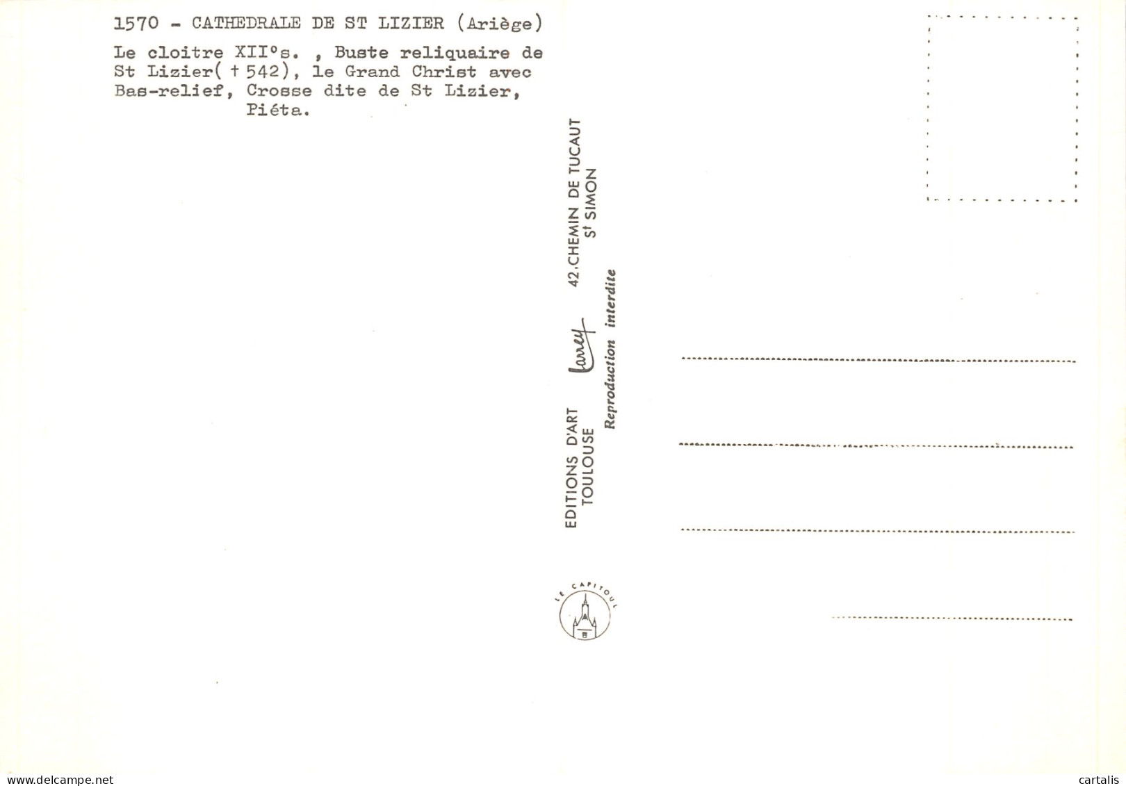 09-SAINT LIZIER-N°4179-B/0051 - Other & Unclassified