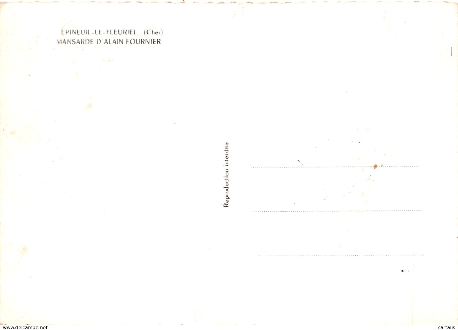 18-EPINEUIL LE FLEURIEL-N°4179-B/0033 - Other & Unclassified