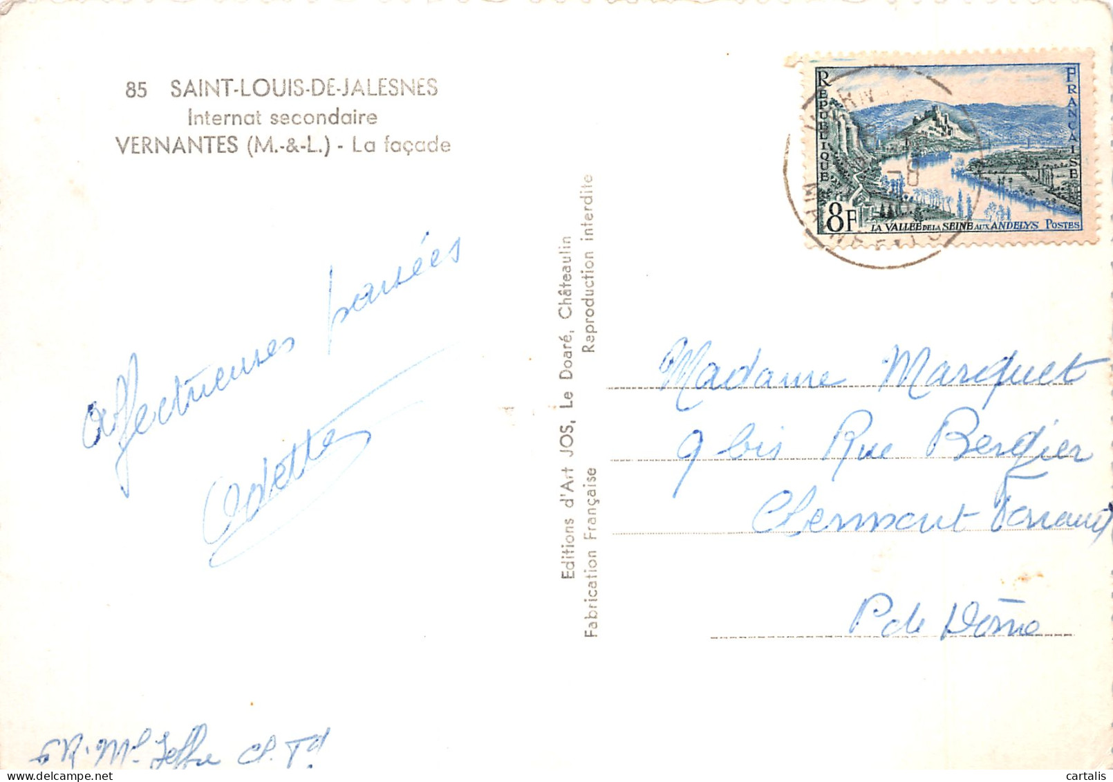 49-SAINT LOUIS DE JALESNES-N°4179-B/0019 - Altri & Non Classificati