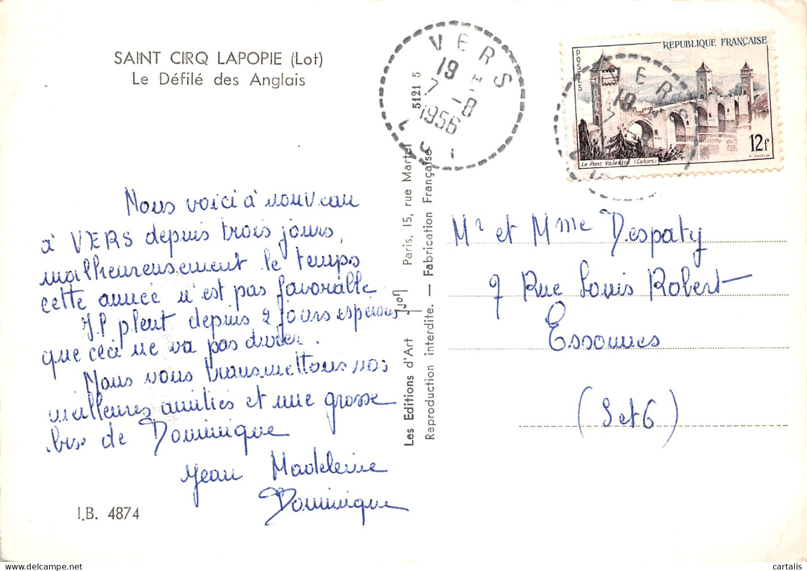 46-SAINT CIRQ LAPOPIE-N°4179-A/0397 - Altri & Non Classificati