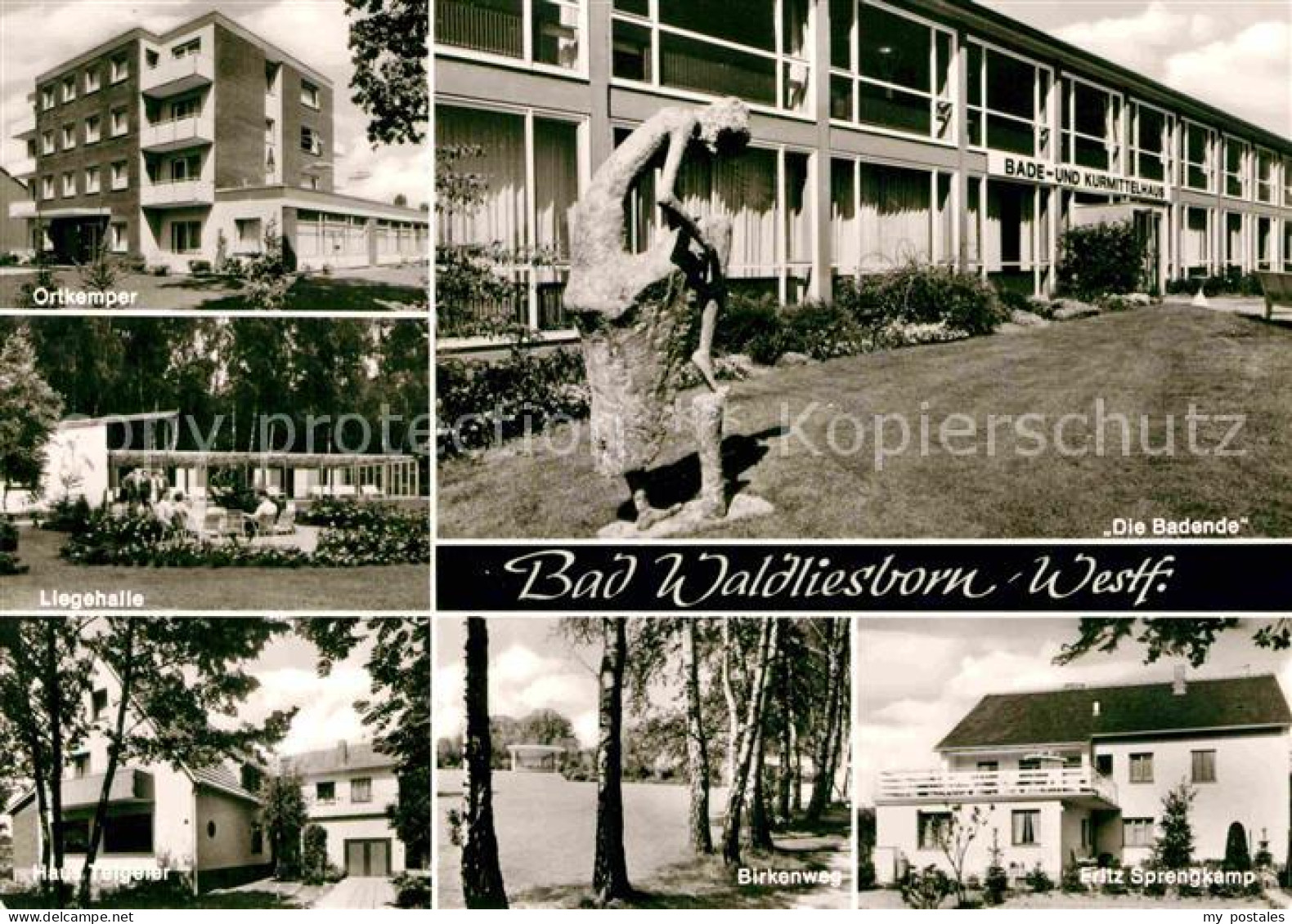 72796055 Bad Waldliesborn Die Badende Liegehalle Ortkemper Birkenweg Bad Waldlie - Lippstadt