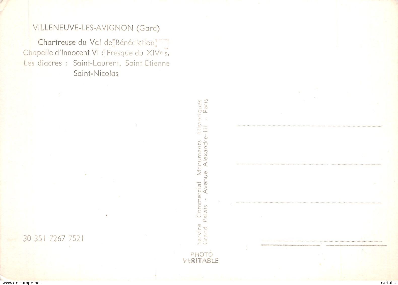30-VILLENEUVE LES AVIGNON-N°4179-A/0135 - Villeneuve-lès-Avignon