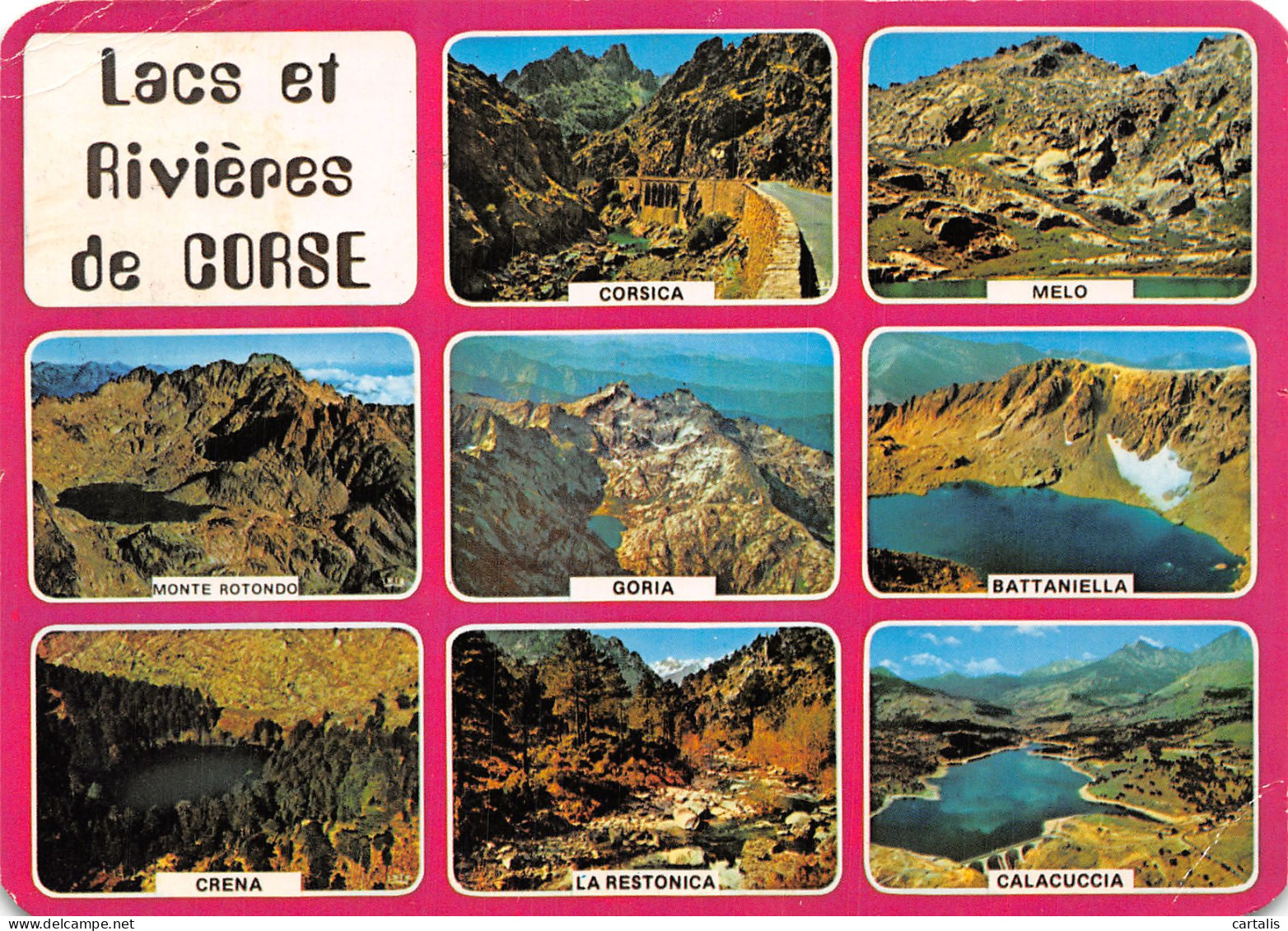 20-CORSE LACS ET RIVIERES-N°4178-D/0381 - Other & Unclassified