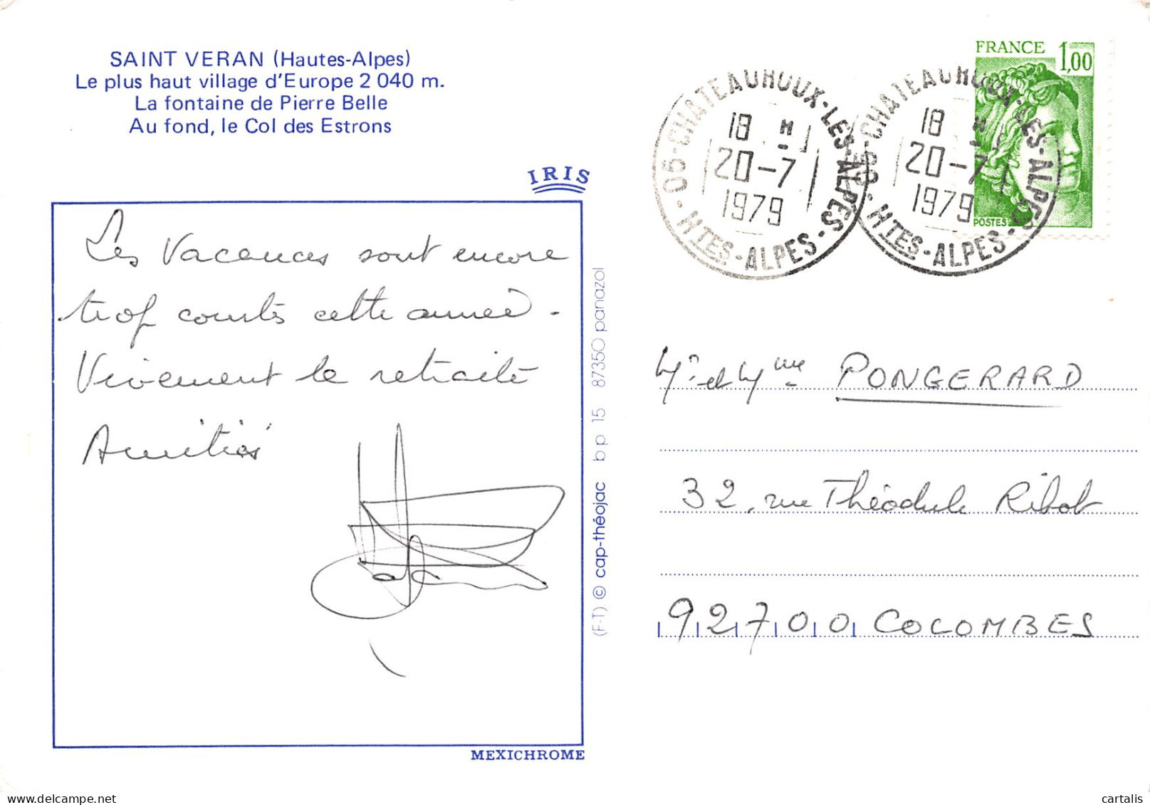 05-SAINT VERAN-N°4178-D/0175 - Other & Unclassified