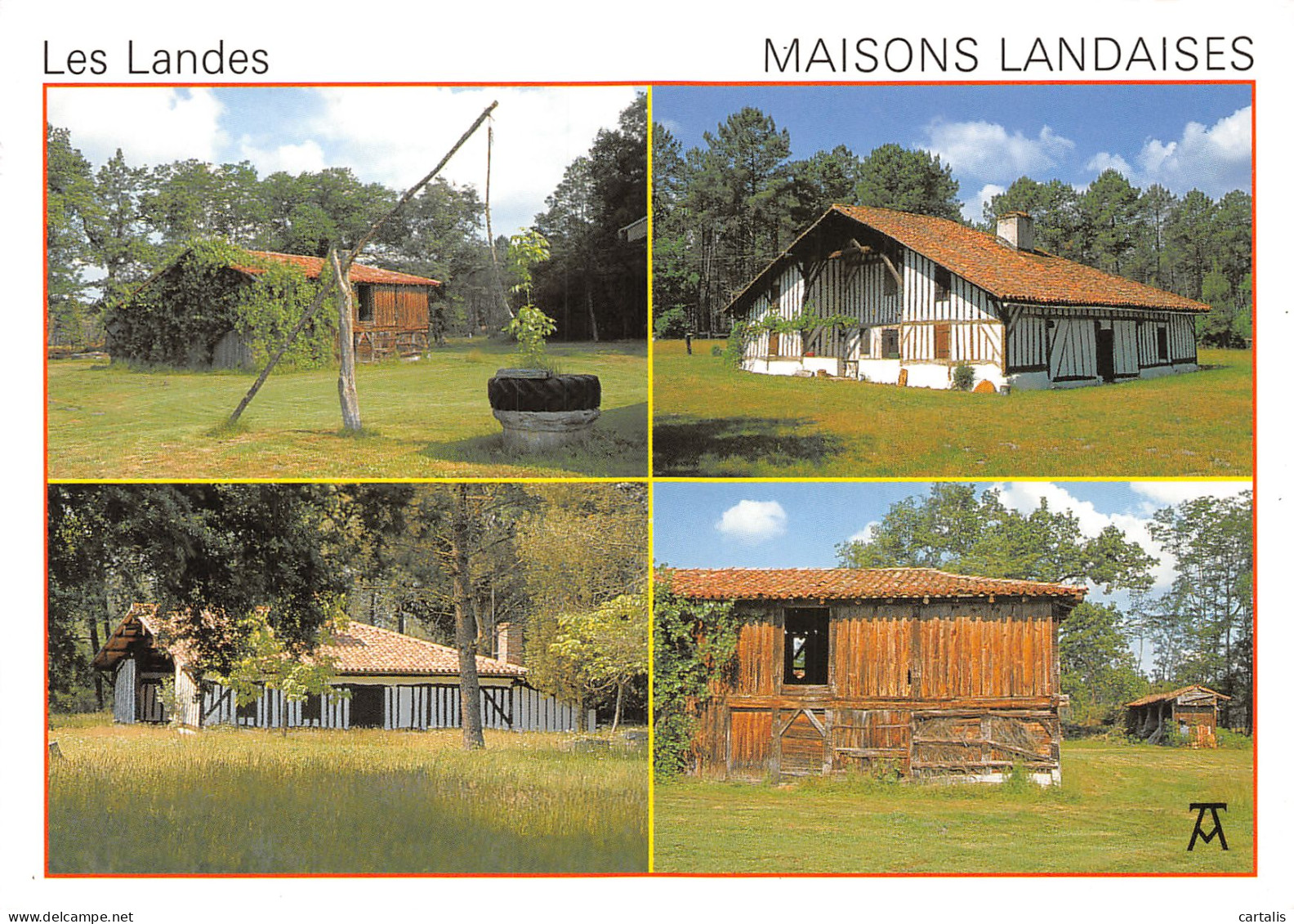 40-LES LANDES MAISONS-N°4178-D/0147 - Other & Unclassified