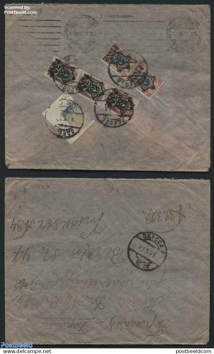 Russia 1923 Letter From Odessa To Berlin, Postal History - Andere & Zonder Classificatie