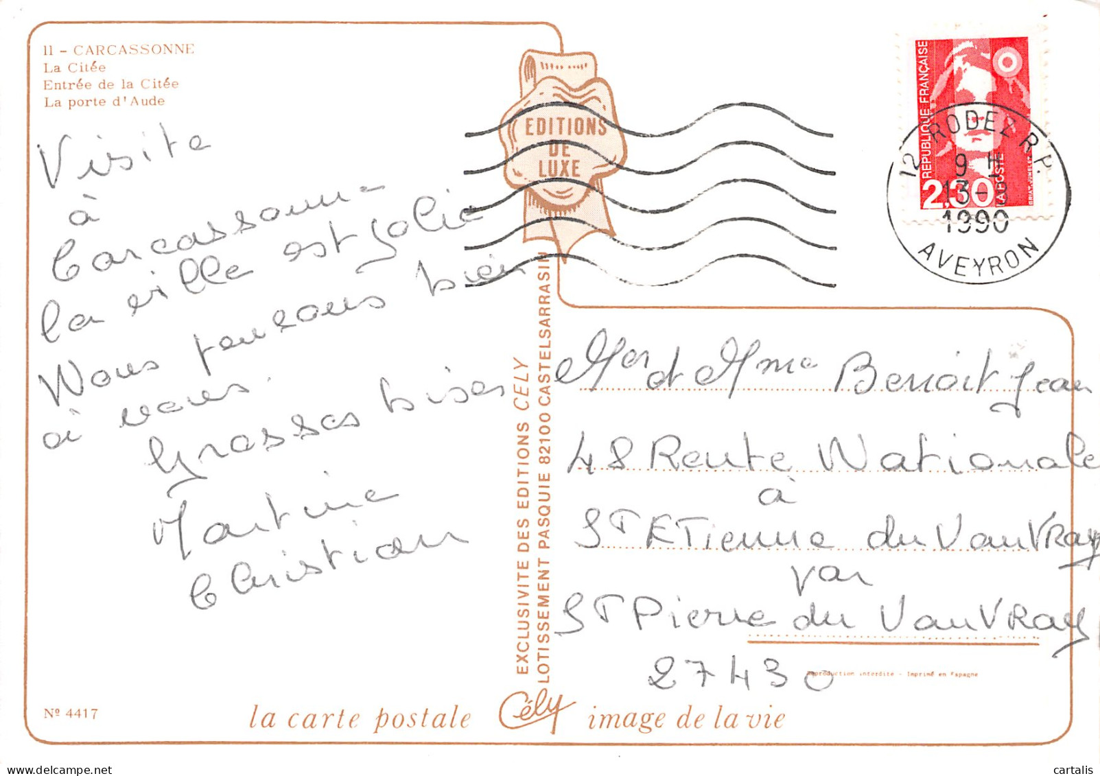 11-CARCASSONNE-N°4178-D/0123 - Carcassonne