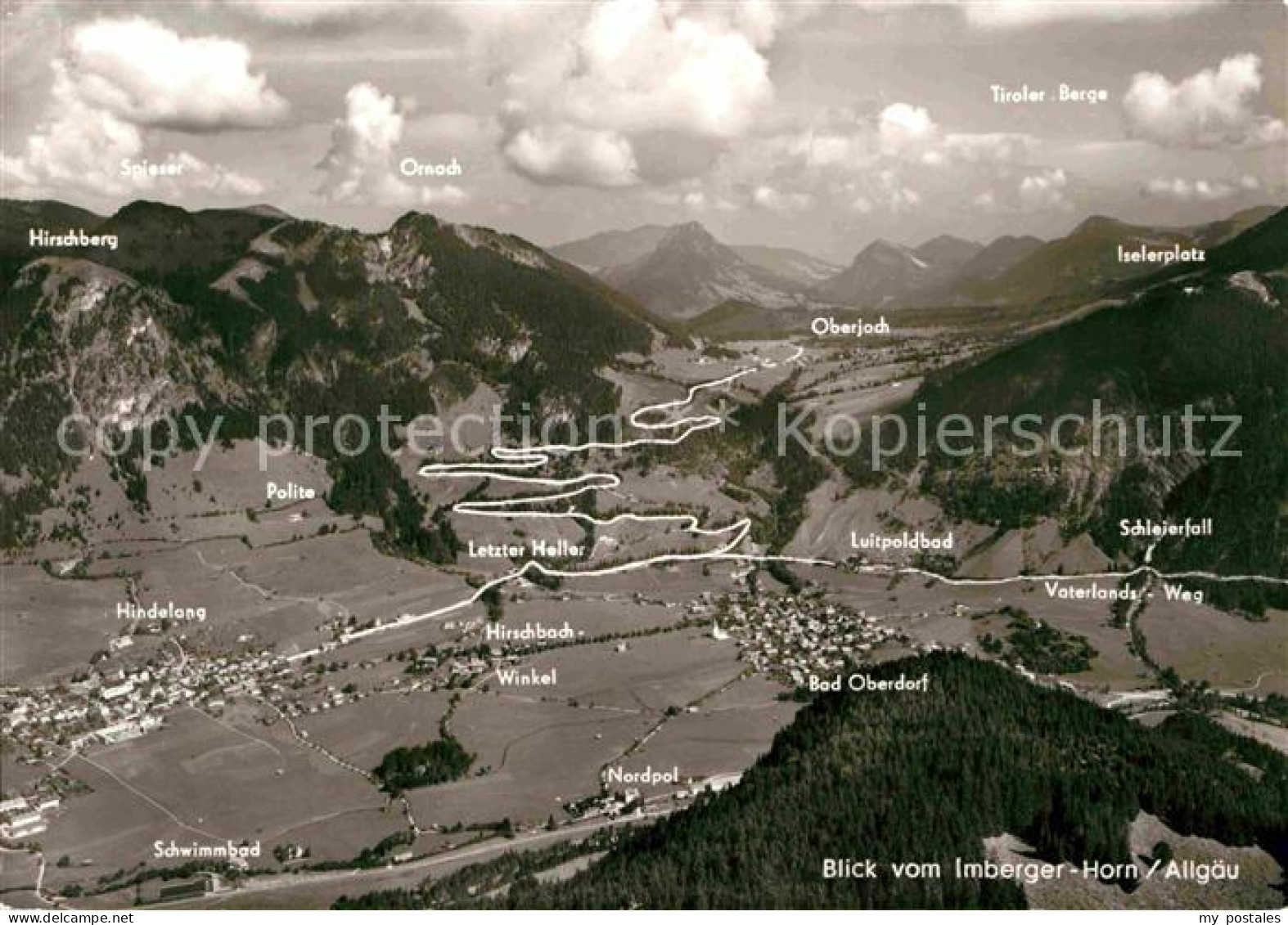 72796024 Imberg Sonthofen Blick Vom Imberger Horn Imberg Sonthofen - Sonthofen