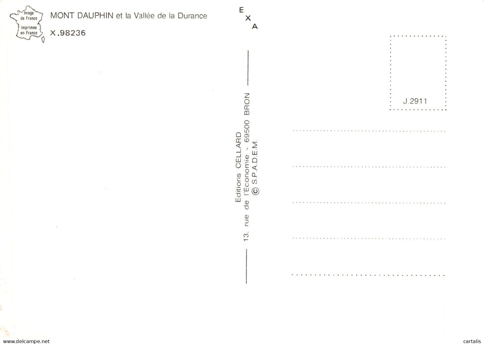 05-MONT DAUPHIN-N°4180-A/0143 - Autres & Non Classés