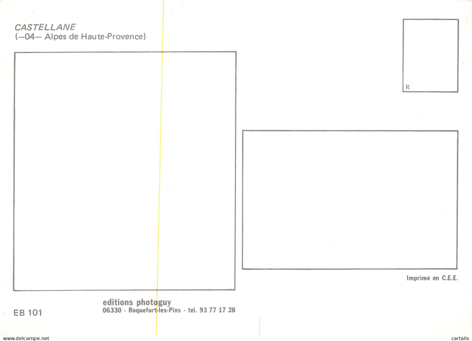 04-CASTELLANE-N°4180-A/0105 - Castellane