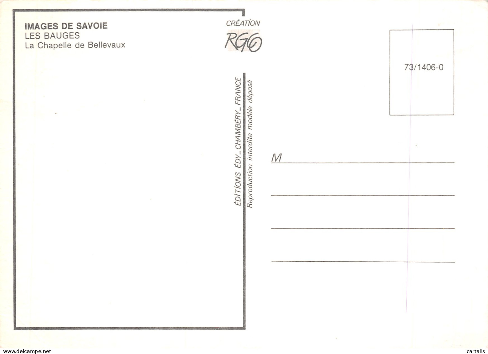 73-LES BAUGES-N°4180-A/0055 - Other & Unclassified