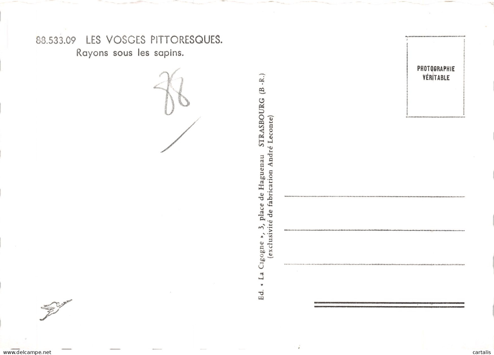 88-LES VOSGES-N°4180-A/0013 - Other & Unclassified