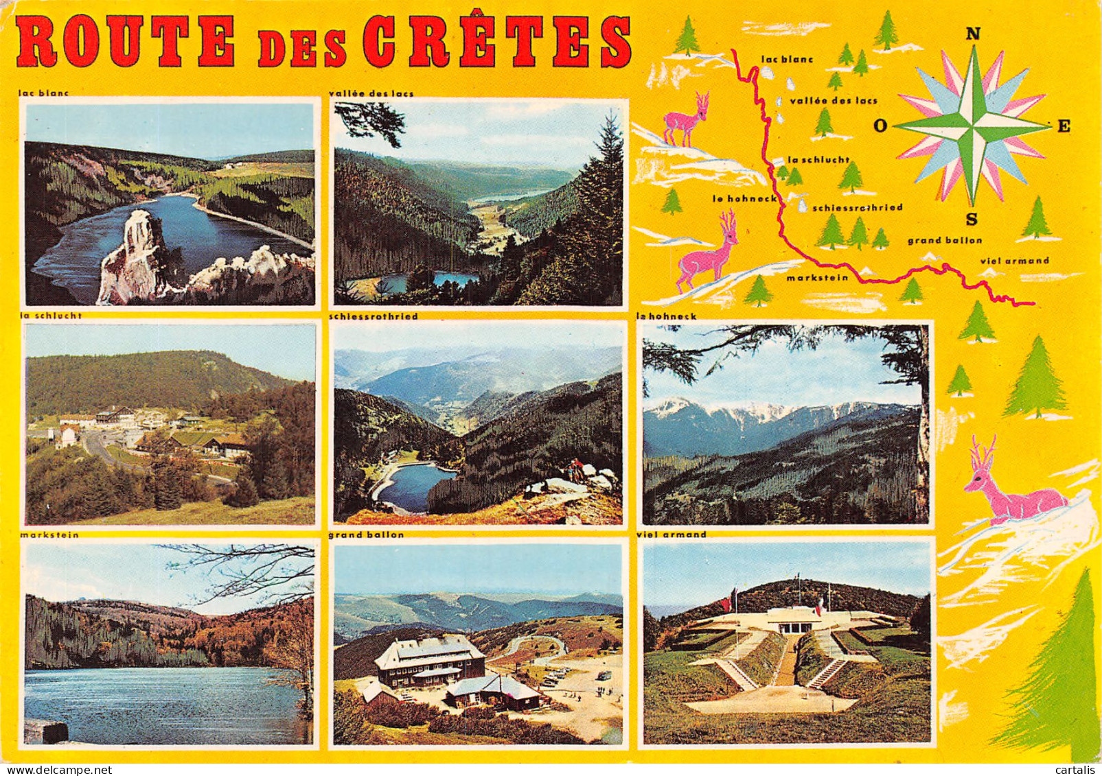 68-ROUTE DES CRETES-N°4180-A/0003 - Autres & Non Classés