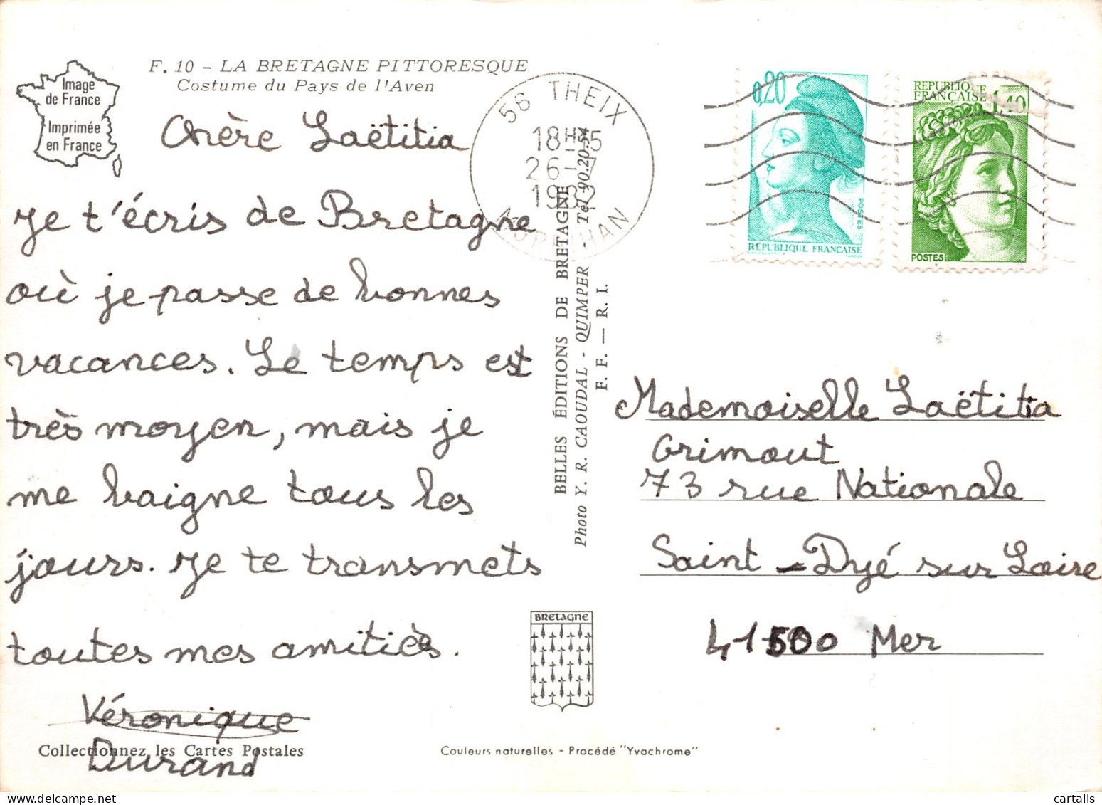 35-PAYS DE L AVEN-N°4179-D/0297 - Other & Unclassified