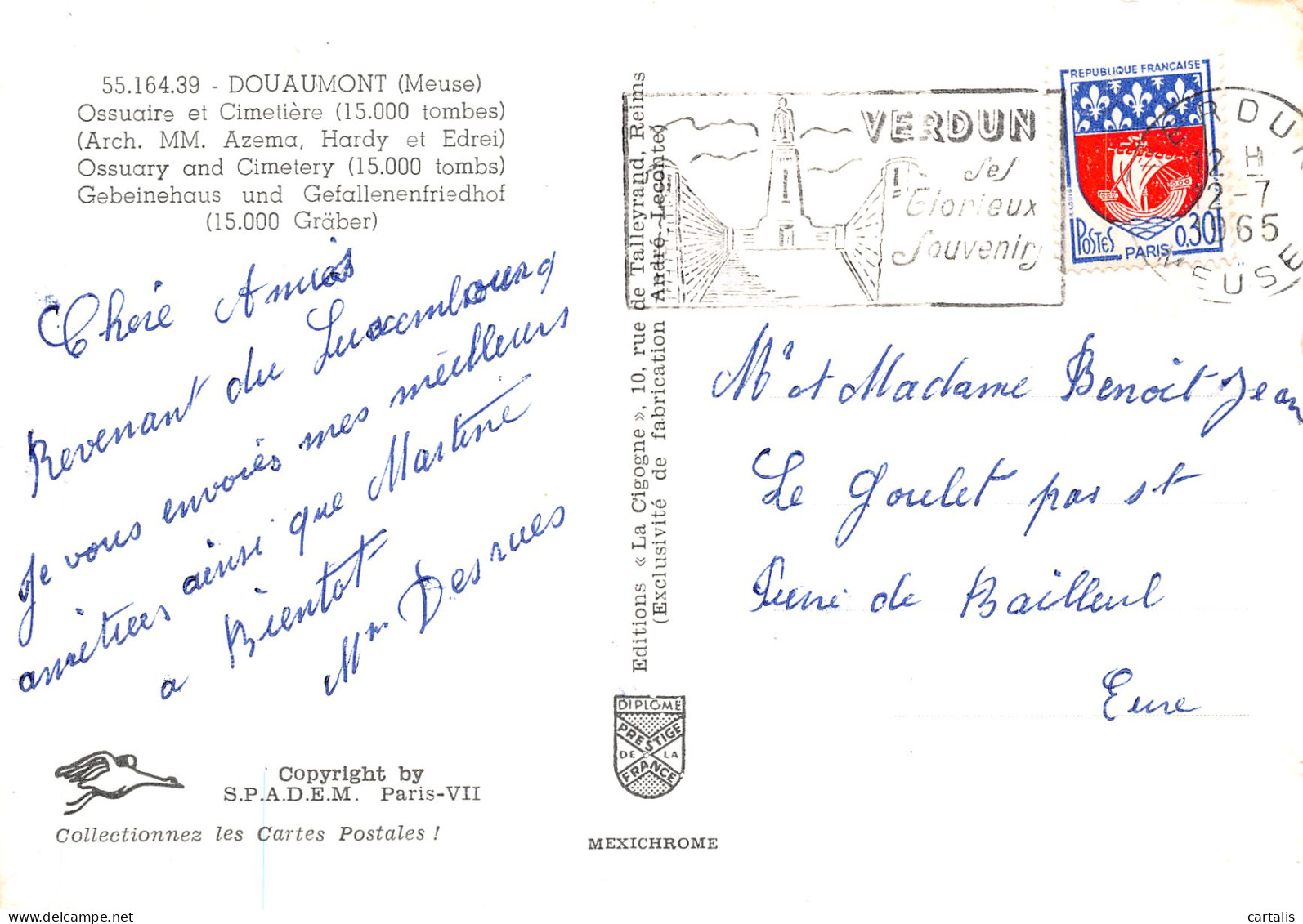 55-DOUAUMONT-N°4179-D/0255 - Douaumont