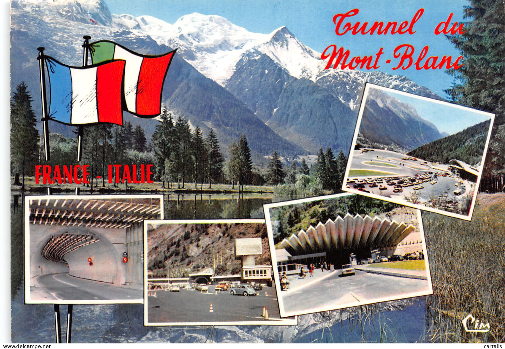 74-CHAMONIX MONT BLANC-N°4179-D/0181 - Chamonix-Mont-Blanc