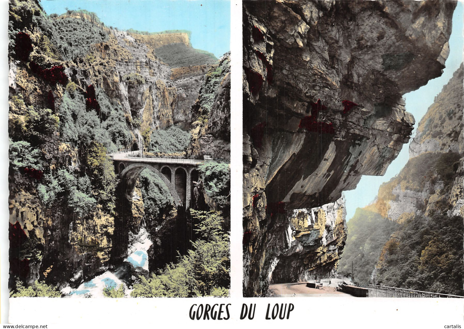 06-LES GORGES DU LOUP-N°4179-D/0135 - Other & Unclassified