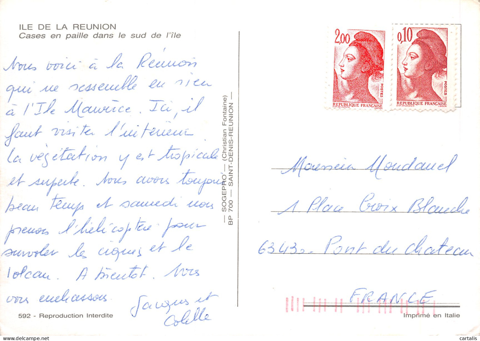 974-LA REUNION-N°4179-C/0331 - Sonstige & Ohne Zuordnung