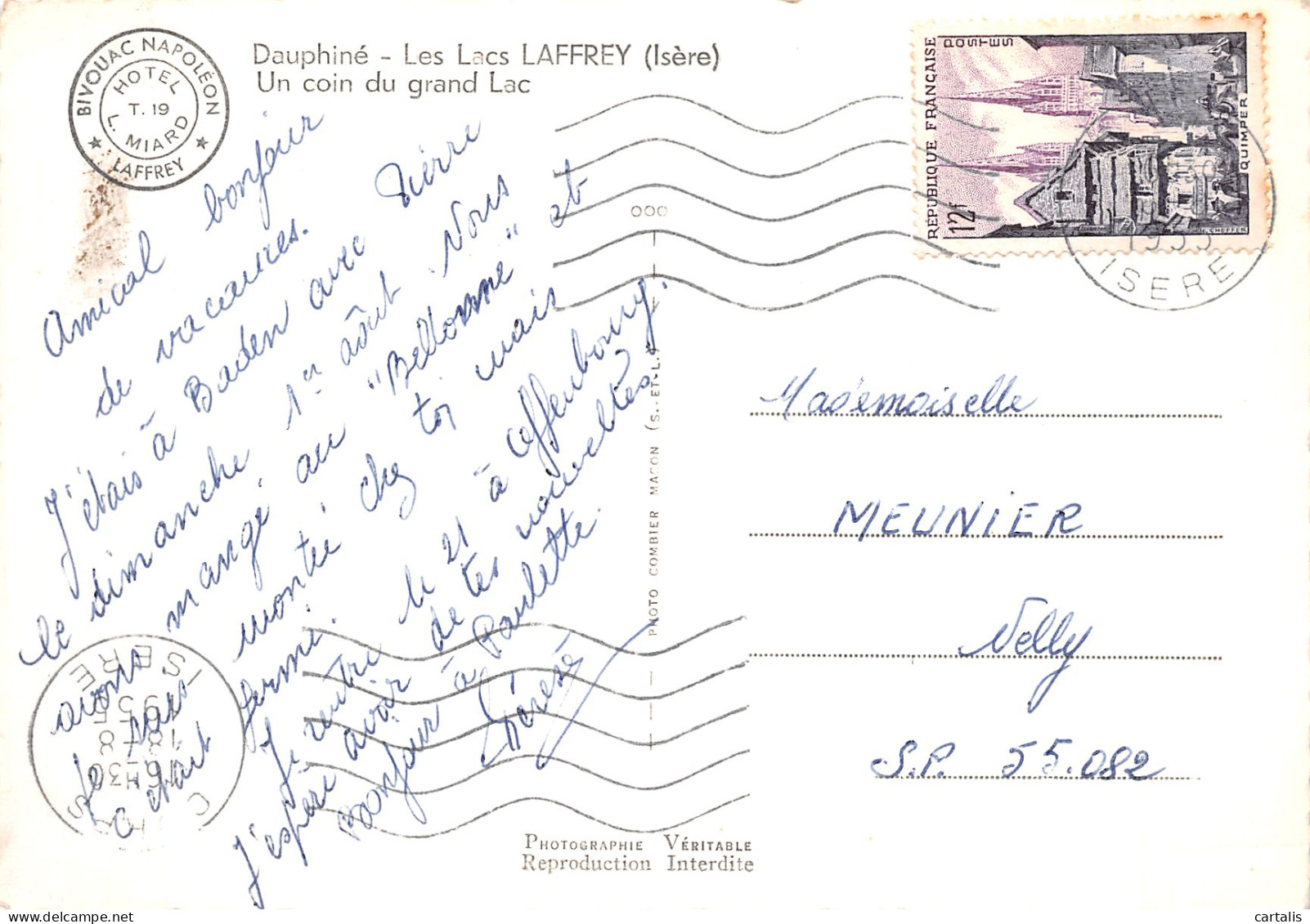 38-LES LACS LAFFREY-N°4179-C/0261 - Other & Unclassified