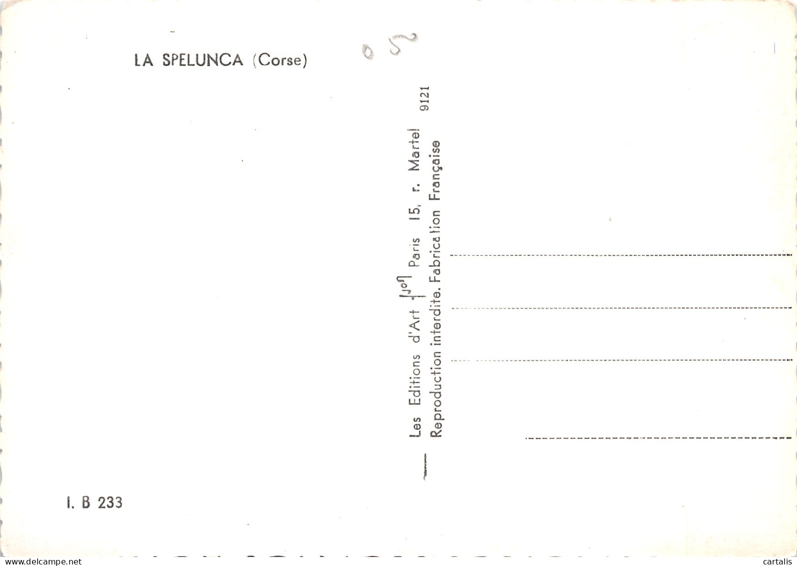 20-LA SPELUNCA-N°4179-C/0111 - Autres & Non Classés