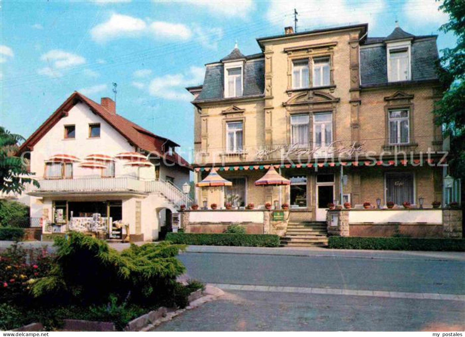 72795911 Bad Salzhausen Bienkos Park Cafe Kurpension Bad Salzhausen - Autres & Non Classés