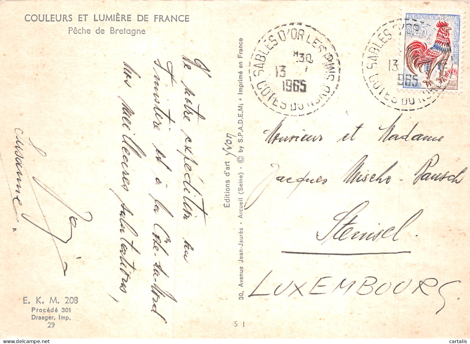 22-BRETAGNE PECHE-N°4179-C/0021 - Sonstige & Ohne Zuordnung