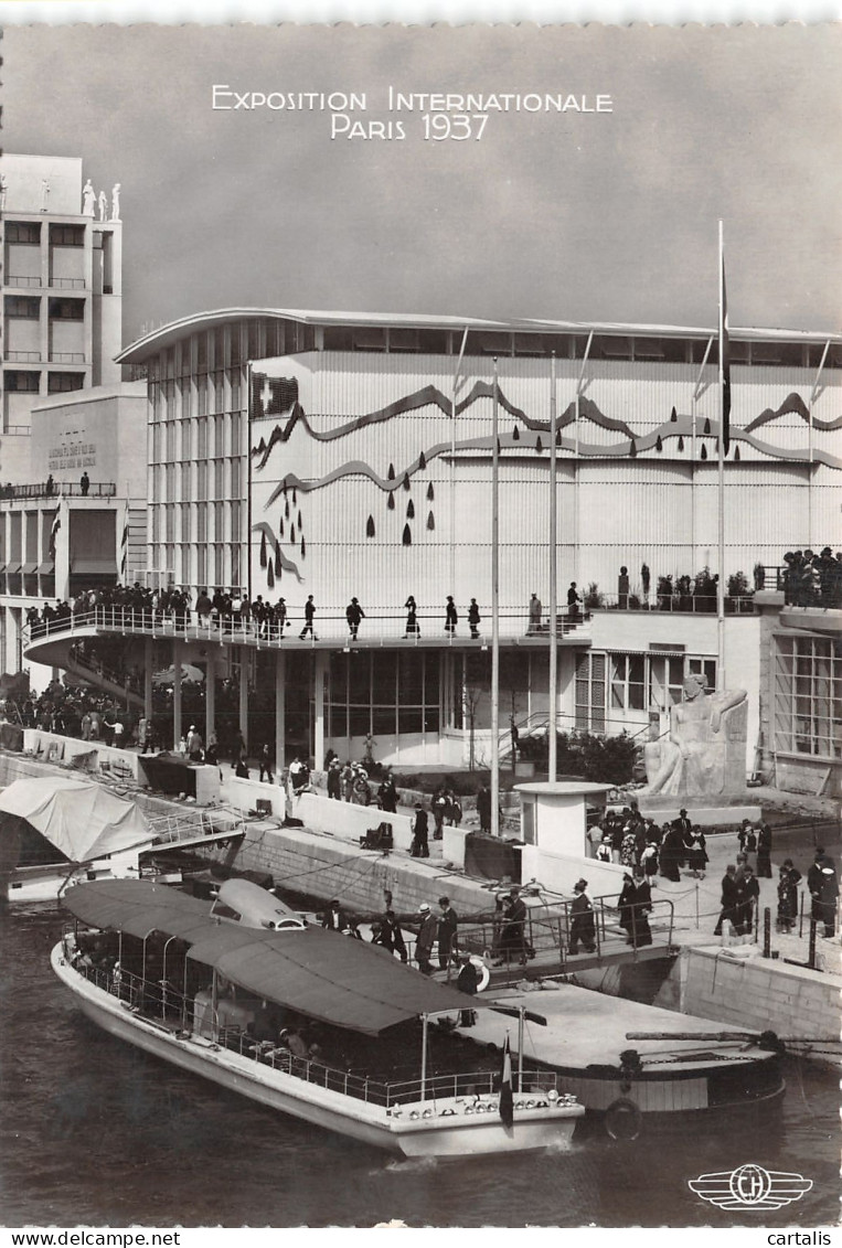 75-PARIS EXPO INTERNATIONALE 1937 PAVILLON DE LA SUISSE-N°4179-B/0393 - Exhibitions