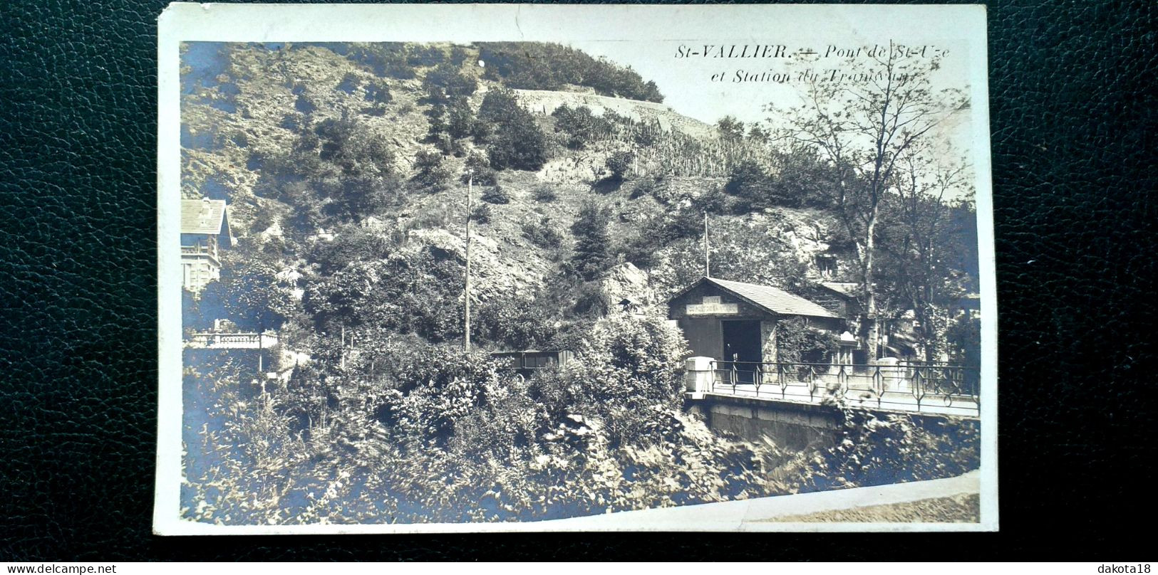 26  , Saint Vallier , Pont De Saint Uze  Et Station Du Tramway - Autres & Non Classés