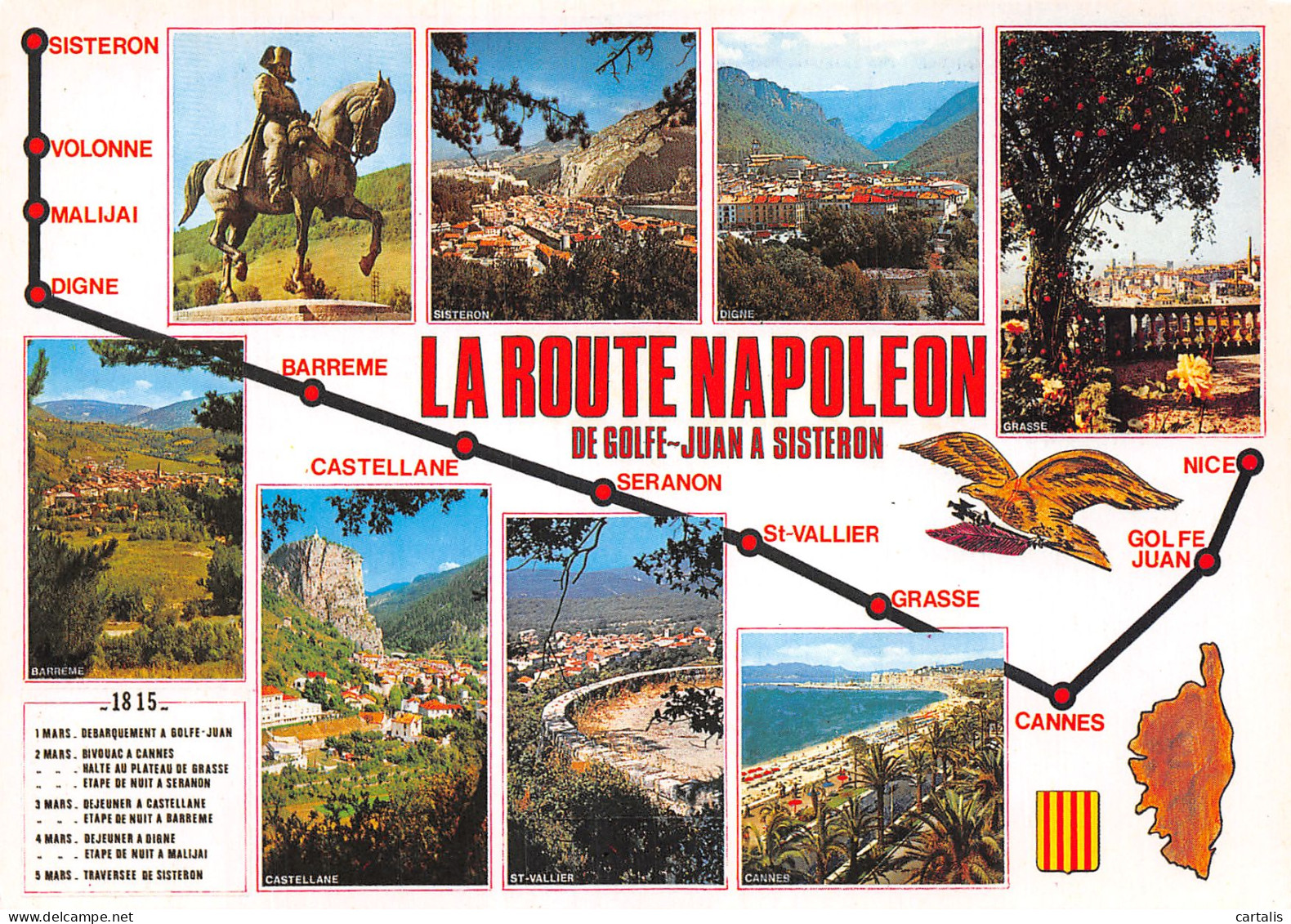 06-LA ROUTE NAPOLEON-N°4179-B/0365 - Other & Unclassified