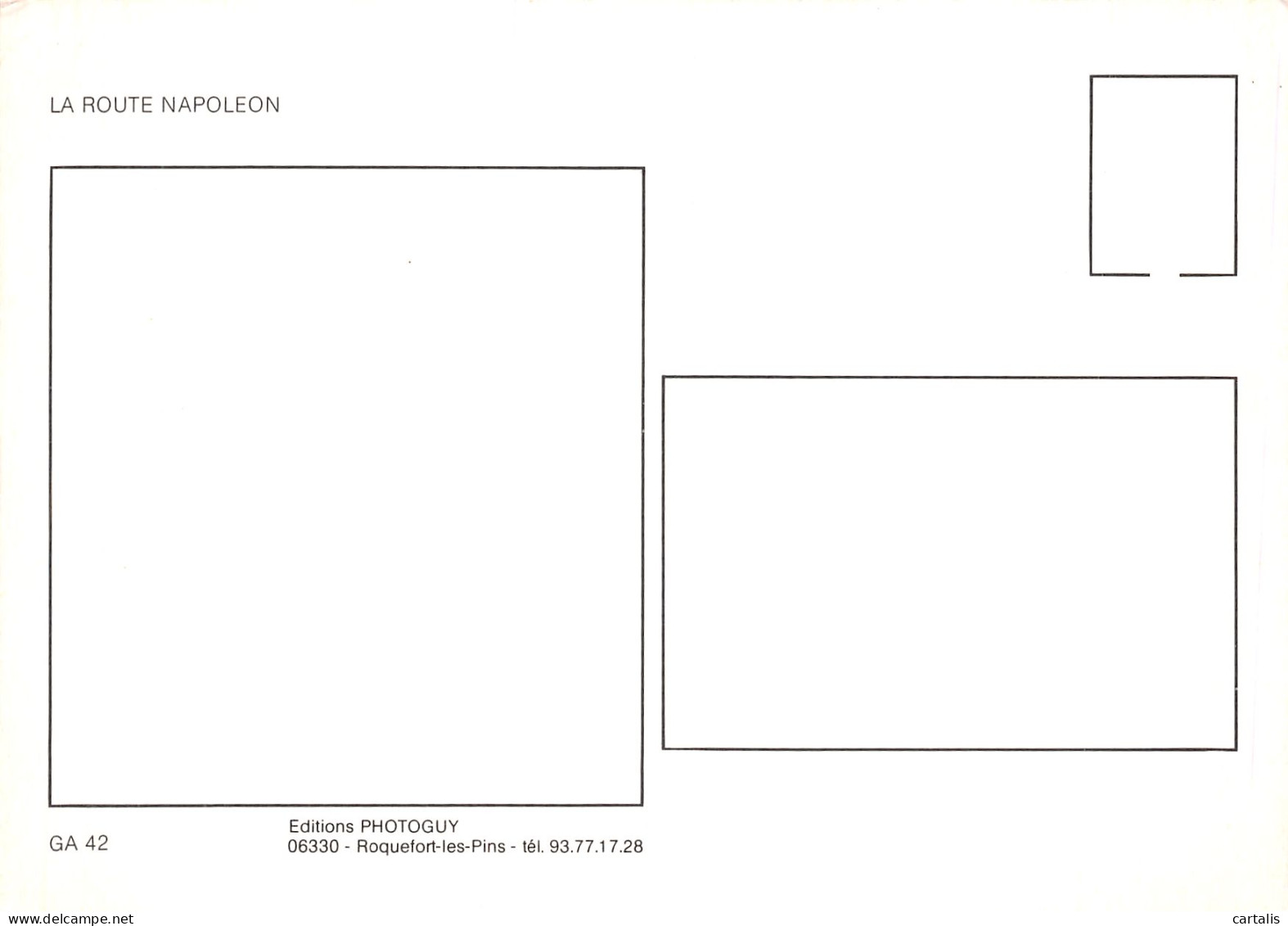 06-LA ROUTE NAPOLEON-N°4179-B/0365 - Other & Unclassified