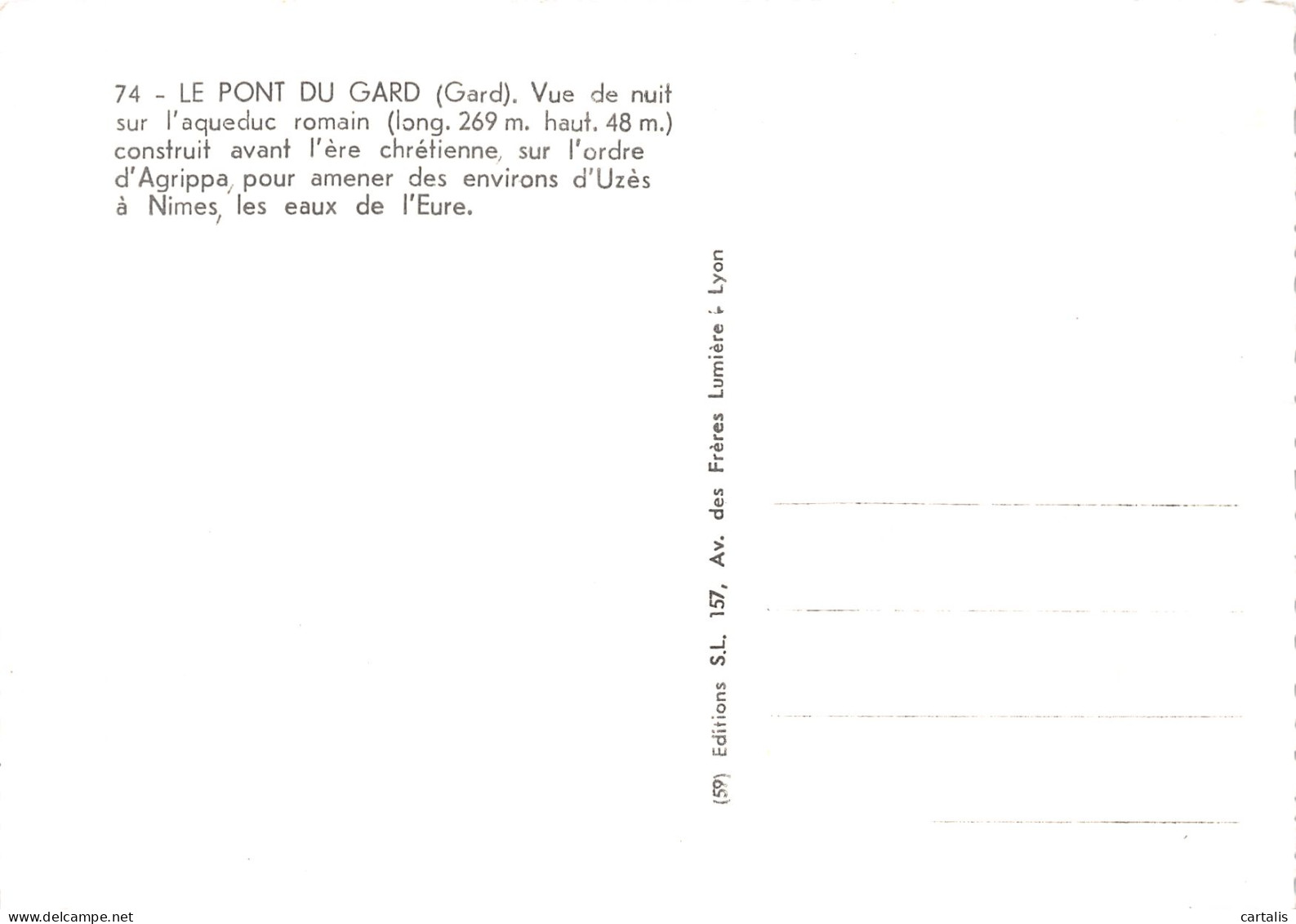 30-LE PONT DU GARD-N°4180-D/0025 - Autres & Non Classés