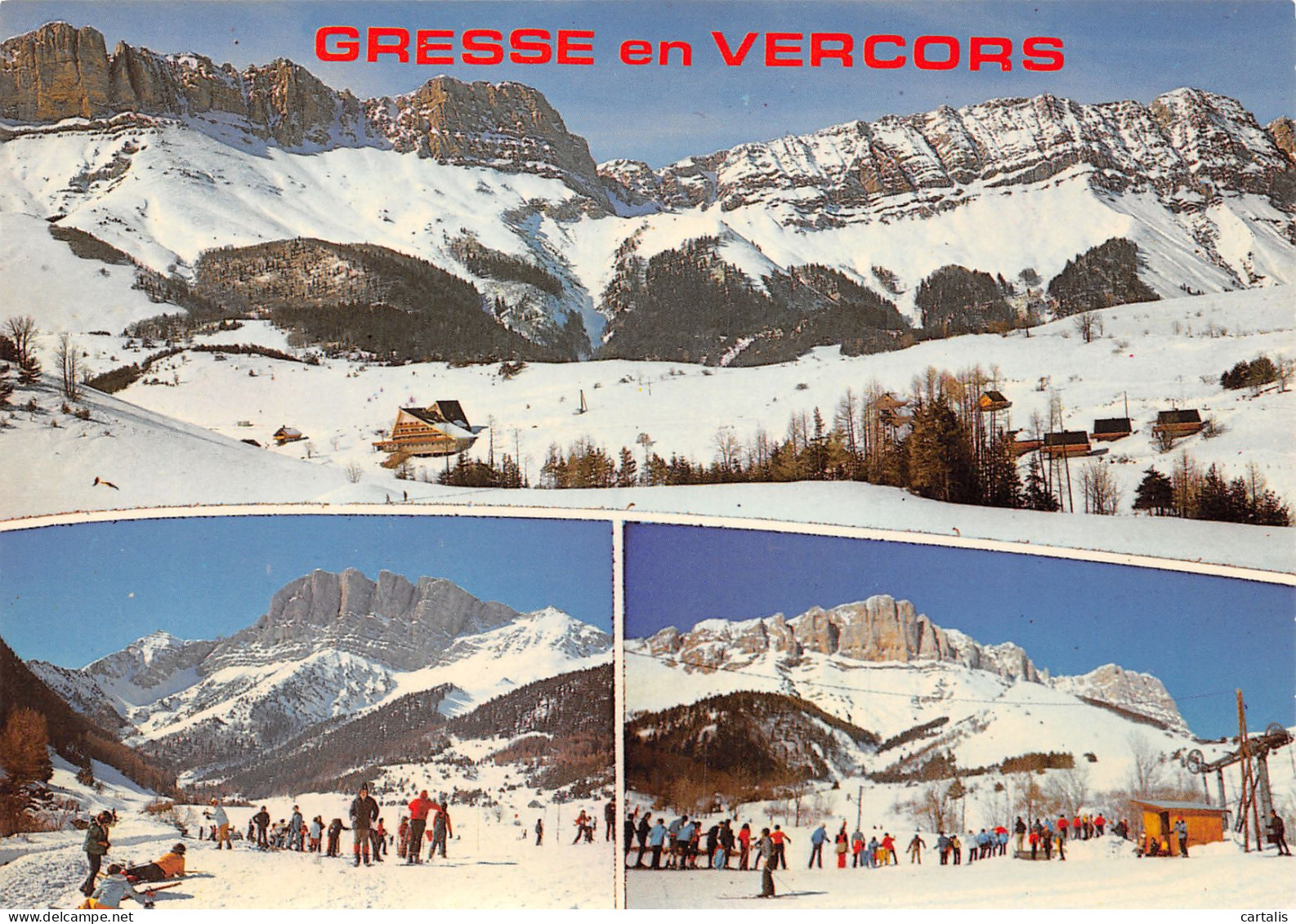 38-GRESSE EN VERCORS-N°4180-C/0315 - Other & Unclassified