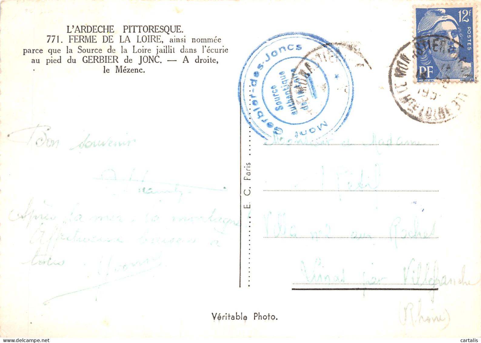 07-LE MONT GERBIER DE JONCS-N°4180-C/0295 - Altri & Non Classificati