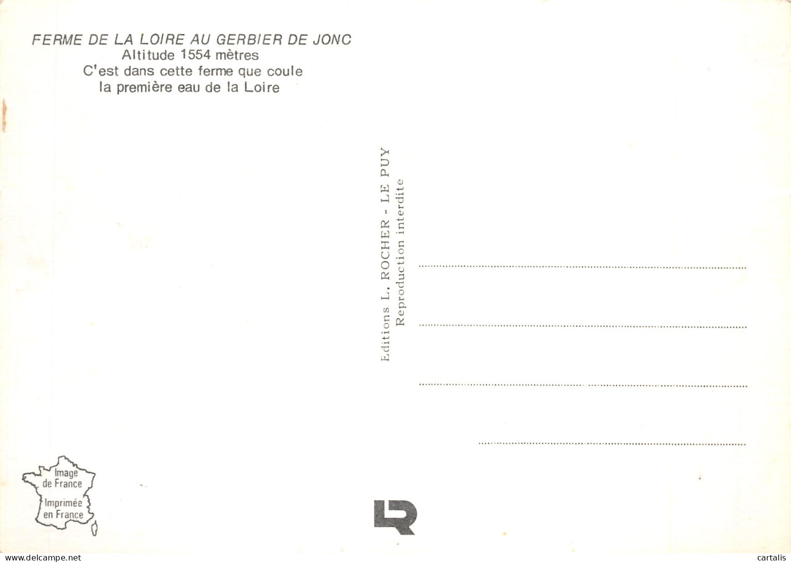 07-LE MONT GERBIER DE JONCS-N°4180-C/0289 - Altri & Non Classificati