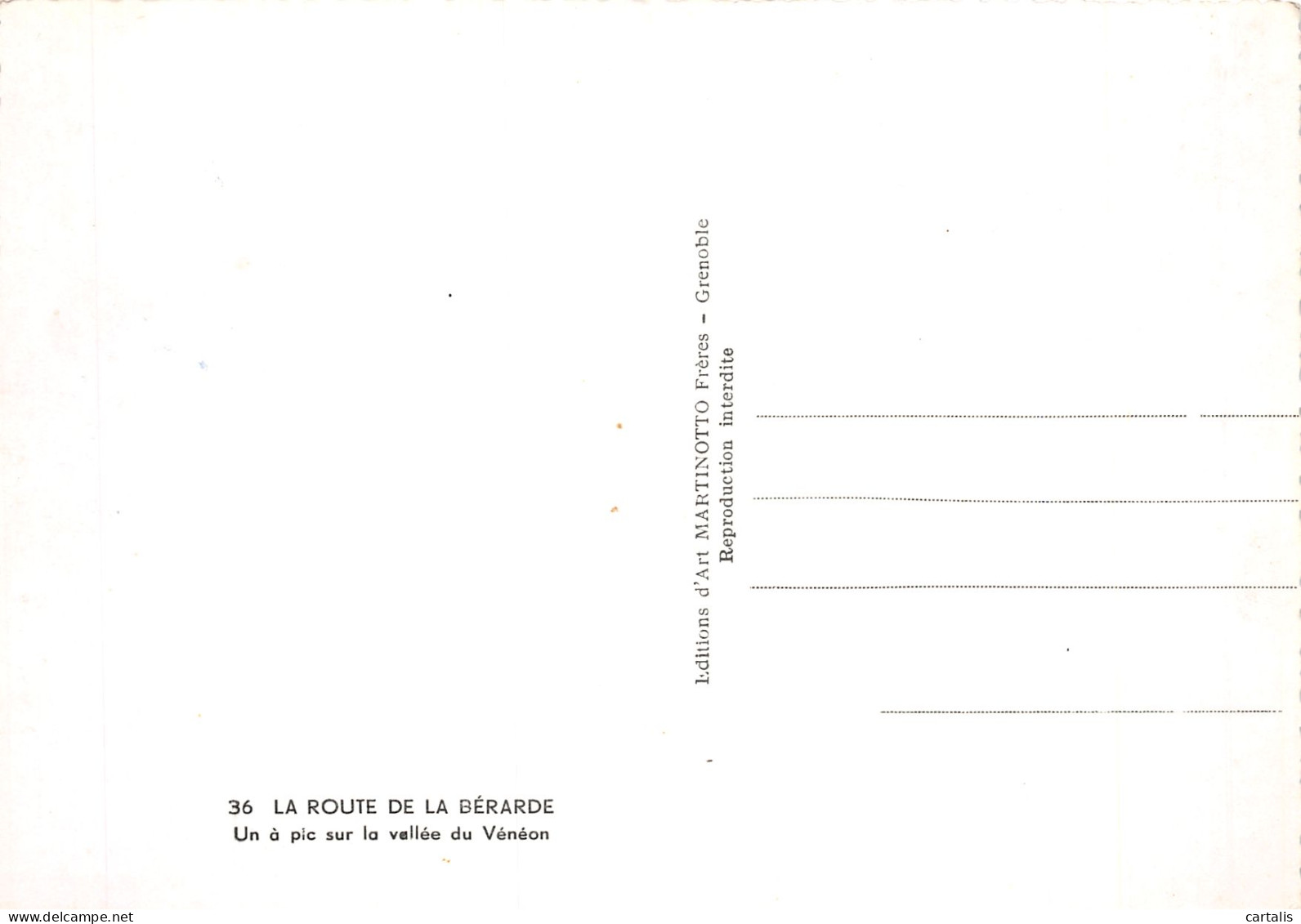 38-ROUTE DE LA BERARDE-N°4180-C/0271 - Other & Unclassified