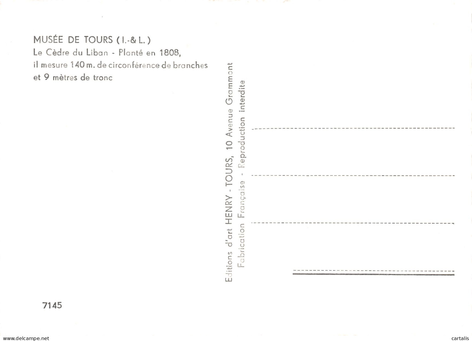 37-TOURS-N°4180-C/0273 - Tours